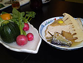 大野の油揚げの煮物・・驚